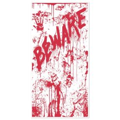 Beistle Indoor Decor Bloody Door Cover