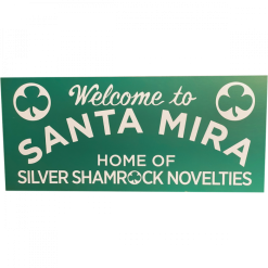 Trick Or Treat Studios Indoor Decor HALLOWEEN III: Season Of The Witch - Santa Mira Wood Sign