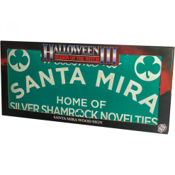 Trick Or Treat Studios Indoor Decor HALLOWEEN III: Season Of The Witch - Santa Mira Wood Sign