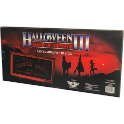 Trick Or Treat Studios Indoor Decor HALLOWEEN III: Season Of The Witch - Santa Mira Wood Sign