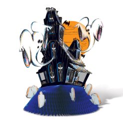 Beistle Vintage Halloween - Haunted House Centerpiece