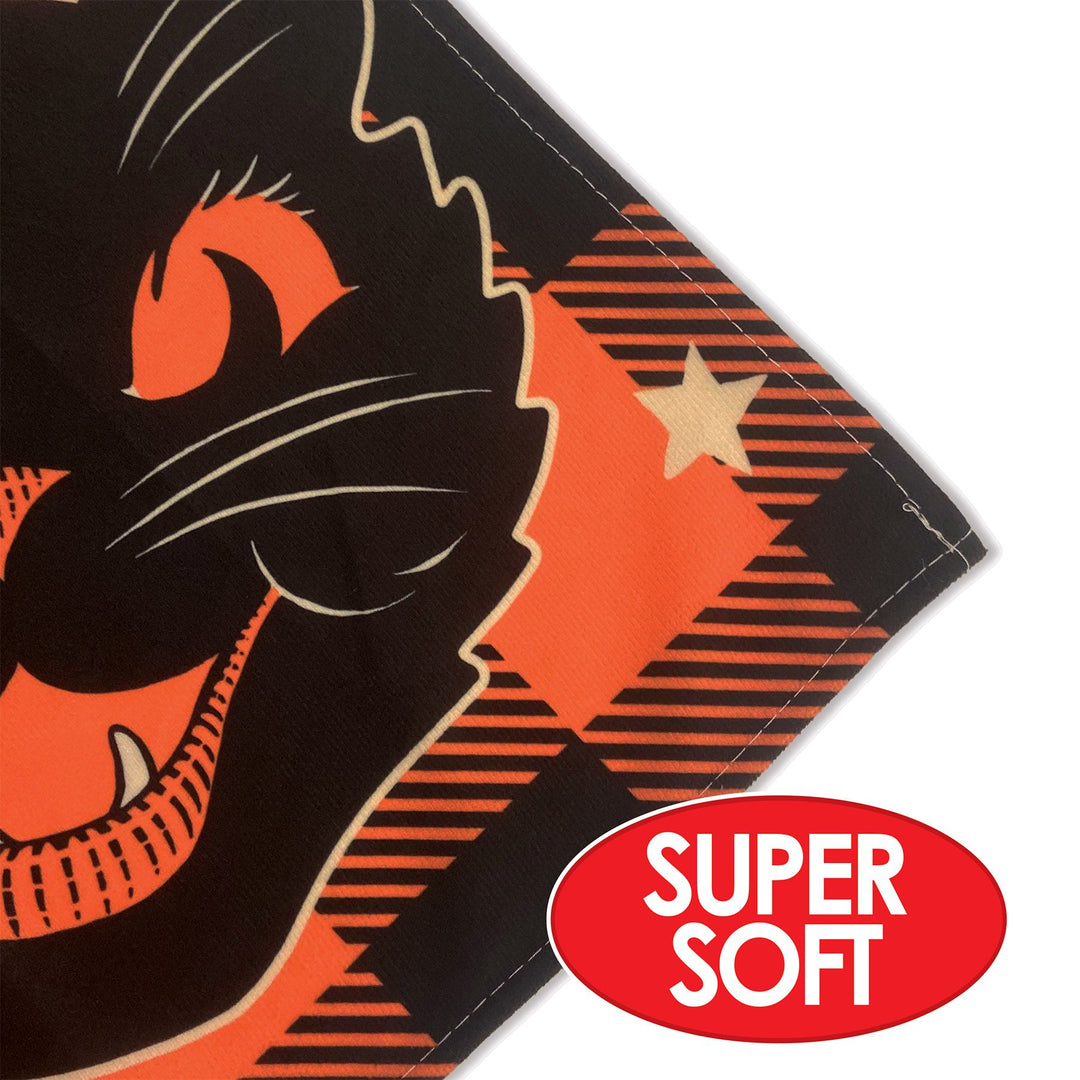 Beistle Beistle Vintage Halloween Vintage Halloween Fabric Tablecover 2 Beistle Beistle Vintage Halloween Vintage Halloween Fabric Tablecover