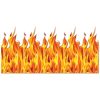 Beistle Party Supplies Flame Backdrop