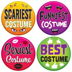 Beistle Party Supplies Halloween Costume Buttons