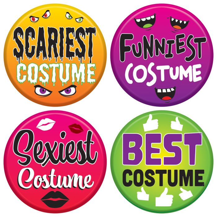 Beistle Party Supplies Halloween Costume Buttons 1 Beistle Party Supplies Halloween Costume Buttons