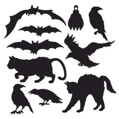 Beistle Halloween Silhouettes