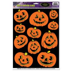 Beistle Jack-O-Lantern Clings