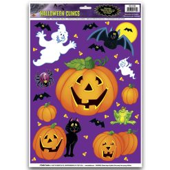 Beistle Pumpkin Patch Clings Indoor Decor