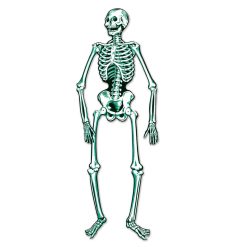 Beistle Jointed Skeleton 55" Indoor Decor