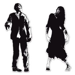 Beistle Zombie Silhouettes