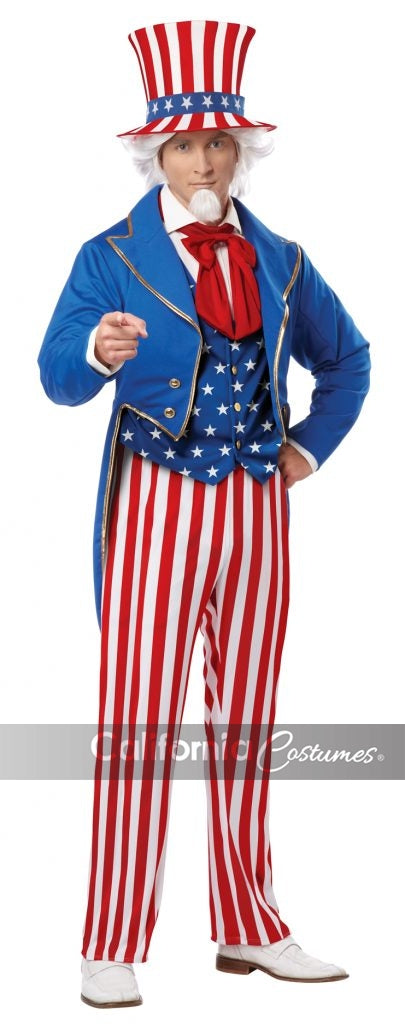 California Costumes Uncle Sam Costume Costumes And Accessories 1 California Costumes Uncle Sam Costume Costumes And Accessories