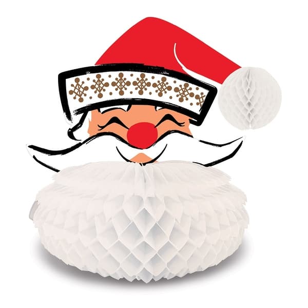 Christmas Decorations Beistle Vintage Christmas - Santa Claus Centerpiece 1 Christmas Decorations Beistle Vintage Christmas - Santa Claus Centerpiece