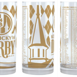TCG Continuum Kentucky Derby 148 - Mint Julep Glass 24k Gold Edition