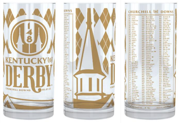 TCG Continuum Kentucky Derby 148 - Mint Julep Glass 24k Gold Edition 1 TCG Continuum Kentucky Derby 148 - Mint Julep Glass 24k Gold Edition