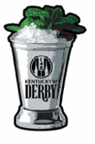 DyeHard Fan Supply 148th Kentucky Derby Merchandise Kentucky Derby 148 - Mint Julep Lapel Pin