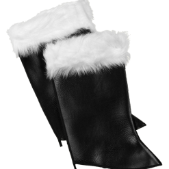 Halco Christmas Accessories Professional Naugahyde Santa Claus Boot Tops
