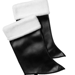 Halco Deluxe Vinyl Santa Claus Boot Tops