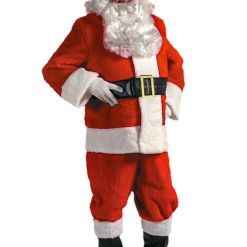 Halco Deluxe Red Plush Santa Suit