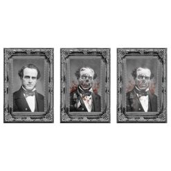 Amscan Creepy Man Lenticular Portrait Indoor Decor