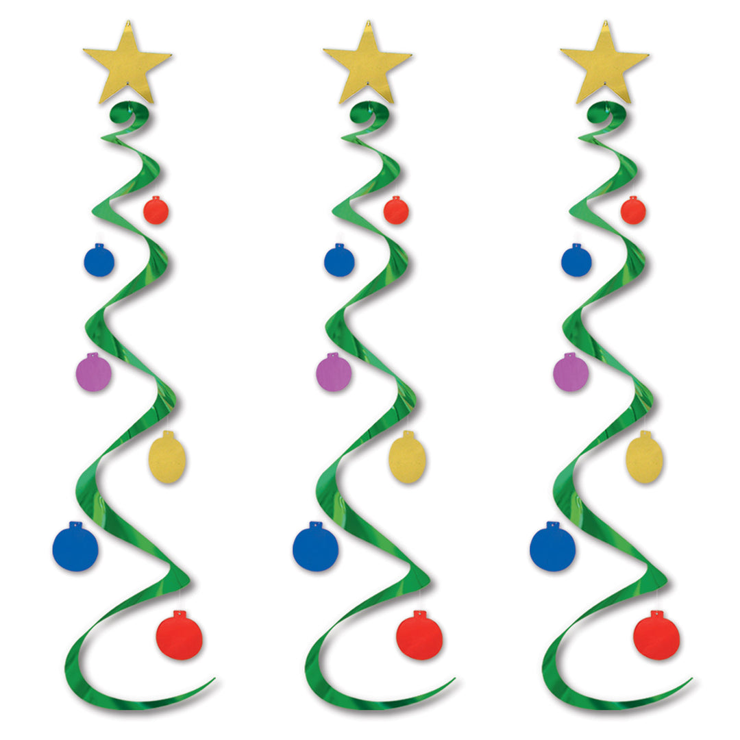 Beistle Christmas Tree Whirls Christmas Decorations 1 Beistle Christmas Tree Whirls Christmas Decorations