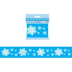 Beistle Christmas Decorations Snowflake Party Tape