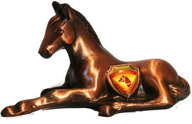 Caufields Bronze Resting Foal Equestrian Gifts 1 Caufields Bronze Resting Foal Equestrian Gifts