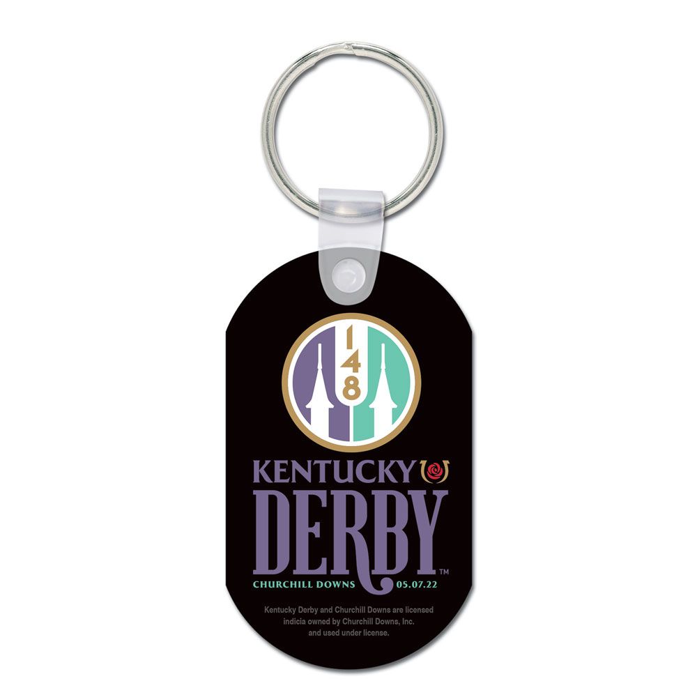 Wincraft 148th Kentucky Derby Merchandise Kentucky Derby 148 - Aluminum Keychain 1 Wincraft 148th Kentucky Derby Merchandise Kentucky Derby 148 - Aluminum Keychain