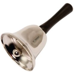 Jacobson Christmas Accessories Gold Metal School Bell