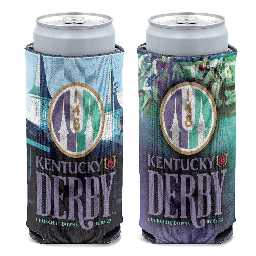Wincraft 148th Kentucky Derby Merchandise Kentucky Derby 148 - Slim Can Koozie 1 Wincraft 148th Kentucky Derby Merchandise Kentucky Derby 148 - Slim Can Koozie