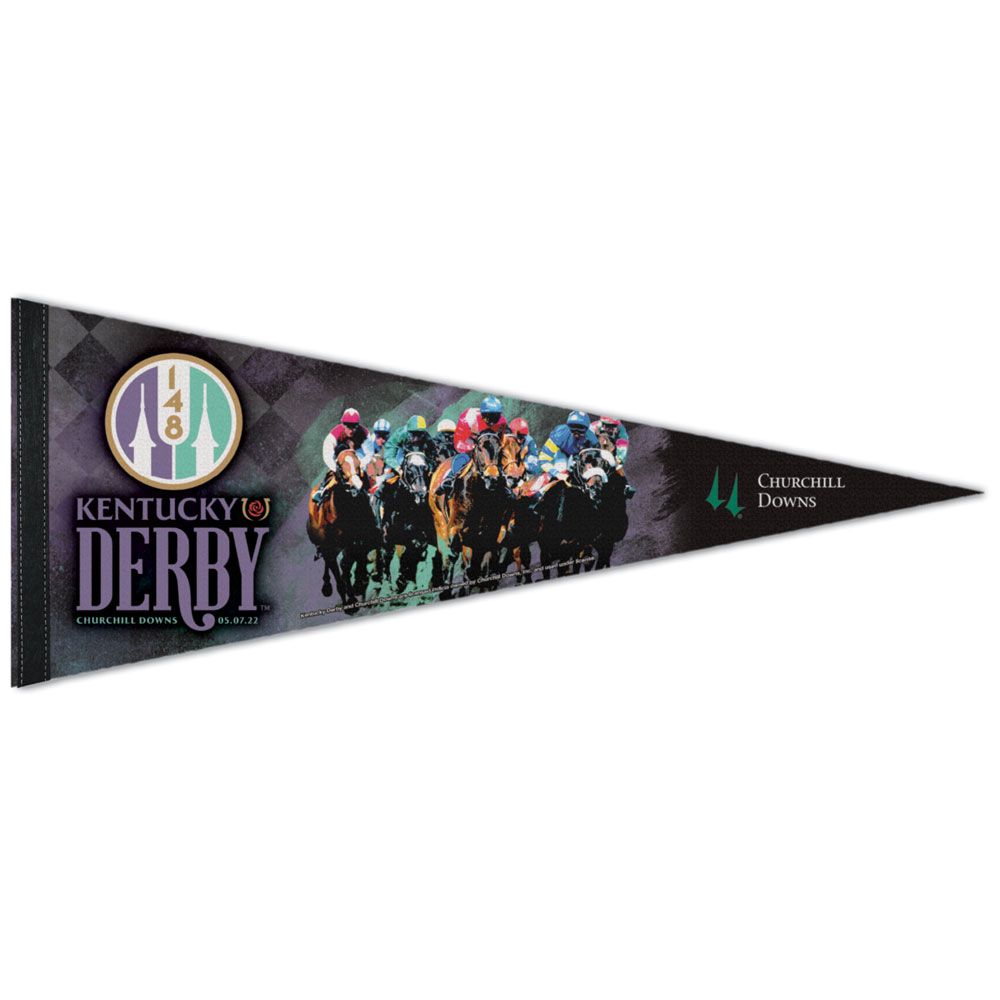 Wincraft 148th Kentucky Derby Merchandise Kentucky Derby 148 - Pennant Banner 1 Wincraft 148th Kentucky Derby Merchandise Kentucky Derby 148 - Pennant Banner