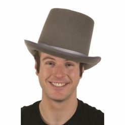 Jacobson Grey Coachman Felt Hat Adult