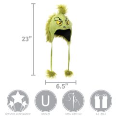 Elope Dr. Seuss' The Grinch - Plush Hoodie Hat