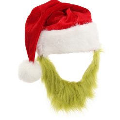 Elope Dr. Seuss' The Grinch - Plush Hat With Beard