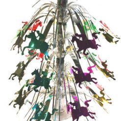 36 Horse And Jockey 18" Cascade Centerpiece Horse Racing Decor And Accessories