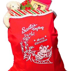 Halco Tricot Santa Claus Toy Bag Christmas Accessories