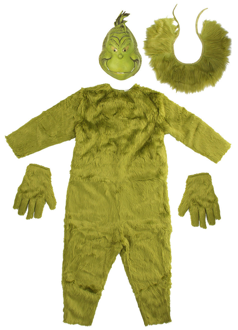 Elope Dr. Seuss' The Grinch - Deluxe Jumpsuit Adult Costume 3 Elope Dr. Seuss' The Grinch - Deluxe Jumpsuit Adult Costume