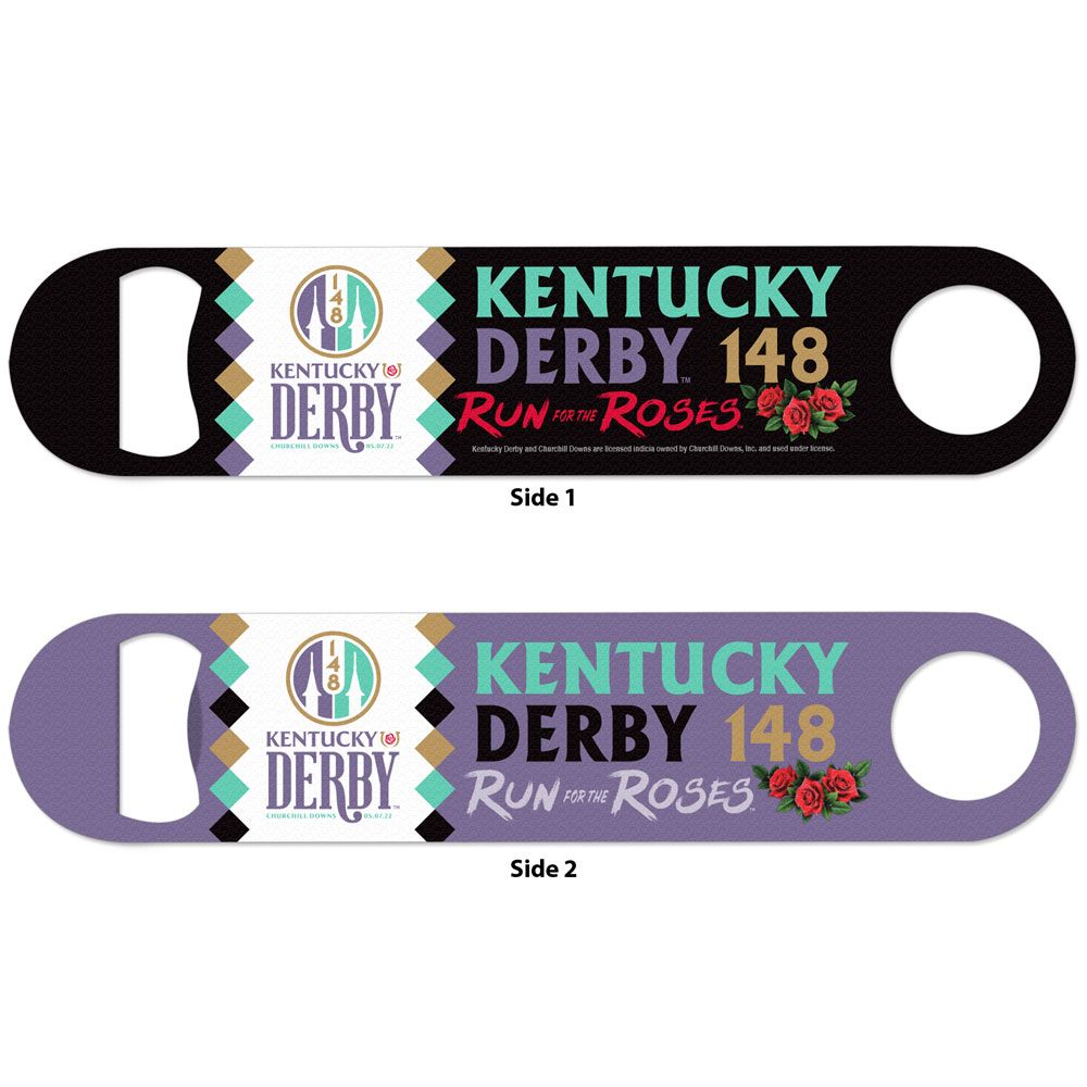 Wincraft 148th Kentucky Derby Merchandise Kentucky Derby 148 - Double-Sided Metal Bottle Opener 1 Wincraft 148th Kentucky Derby Merchandise Kentucky Derby 148 - Double-Sided Metal Bottle Opener