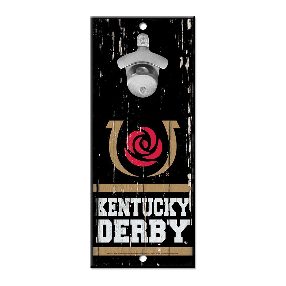 Wincraft Kentucky Derby Icon Merchandise Kentucky Derby Icon - Bottle Opener Sign 1 Wincraft Kentucky Derby Icon Merchandise Kentucky Derby Icon - Bottle Opener Sign