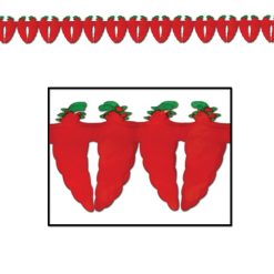 Beistle Party Supplies Chili Pepper Garland