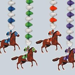 Caufield's Novelties A Day At The Races Horse And Jockey Derby Danglers