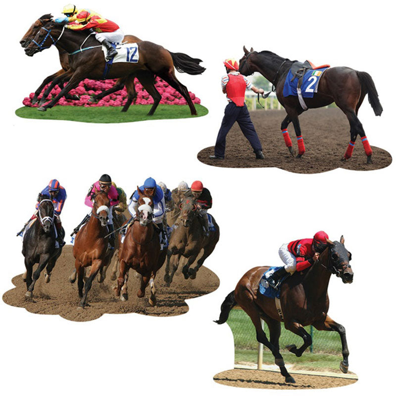 Beistle Horse Racing Decor And Accessories Horse Racing Cutouts 1 Beistle Horse Racing Decor And Accessories Horse Racing Cutouts
