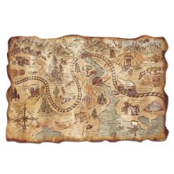 Beistle Party Supplies Old West Treasure Map