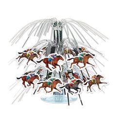 Beistle Horse Racing Mini Cascade Centerpiece Horse Racing Decor And Accessories