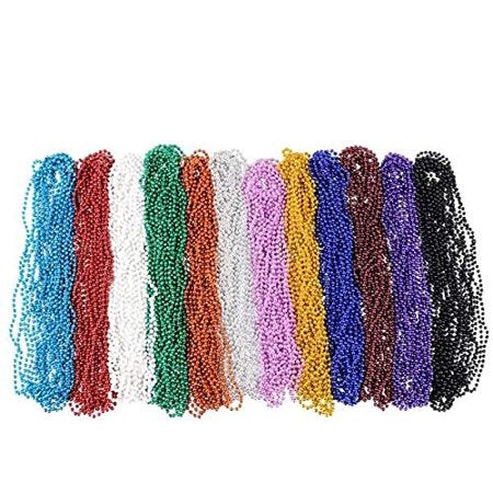 Rhode Island Novelty Copy Of 33" 7MM Metallic Beads 1 Rhode Island Novelty Copy Of 33" 7MM Metallic Beads