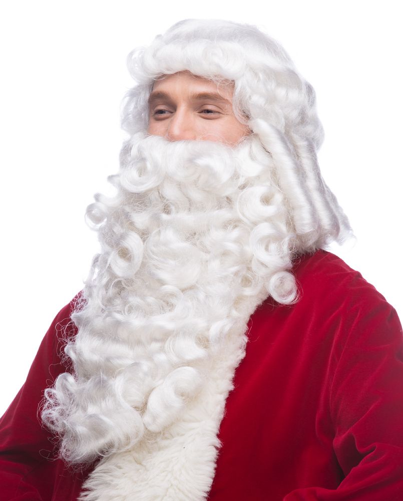 West Bay Professional Quality Teviron Santa Claus Wig And Beard Set 1 West Bay Professional Quality Teviron Santa Claus Wig And Beard Set
