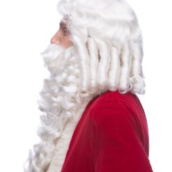 West Bay Professional Quality Teviron Santa Claus Wig And Beard Set