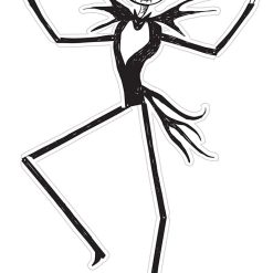 Amscan The Nightmare Before Christmas Jointed Cutout Indoor Decor