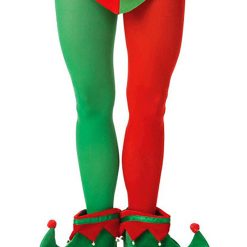 Forum Novelties Tights - Red And Green