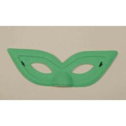 Forum Novelties Half Mask - Harlequin Green Half Masks