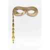 Forum Novelties Half Masks Half Mask - Domino On Stick Gold